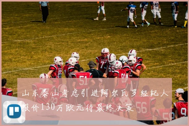 山东泰山考虑引进阿尔瓦罗经纪人报价130万欧元待最终决策