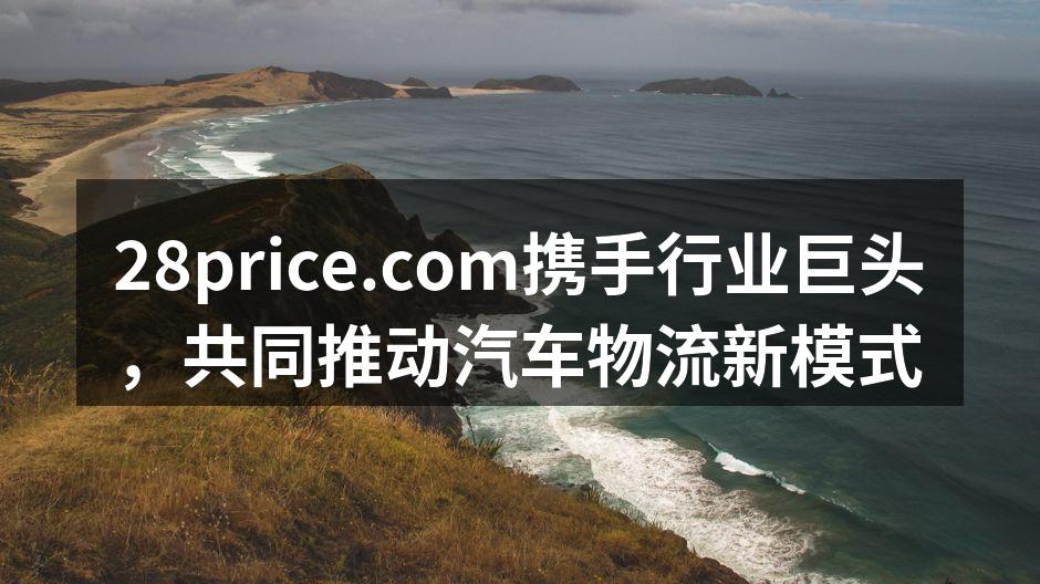 28price.com与行业巨头的战略合作签约仪式