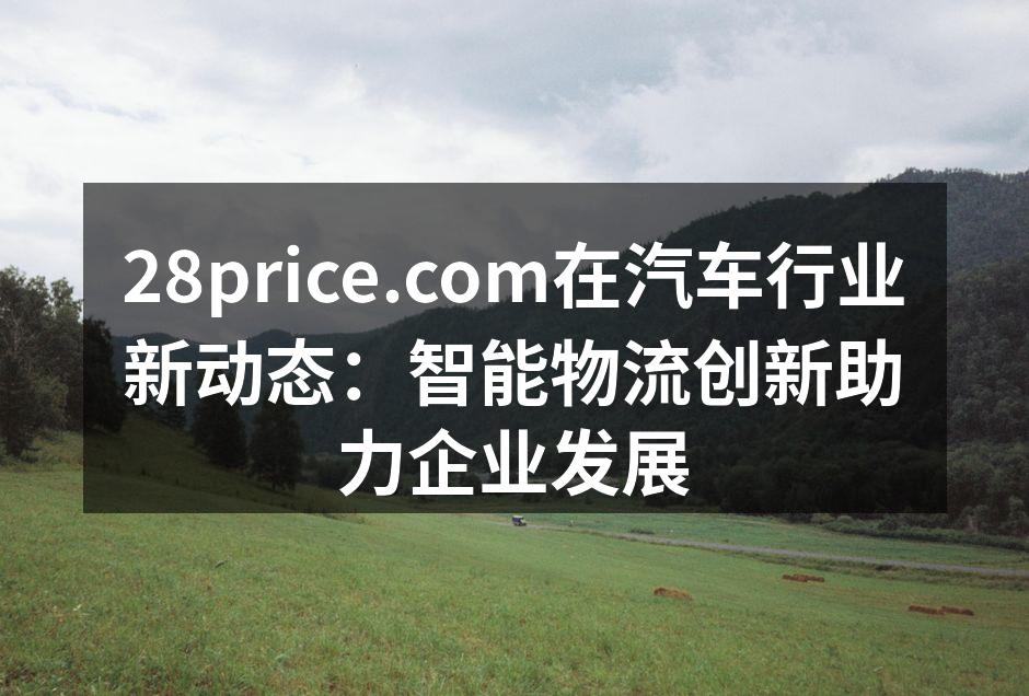 28price.com智能物流系统展示